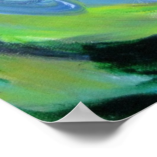 Hart met Prints van Poster van de Kunst van de Sch (Hoek)