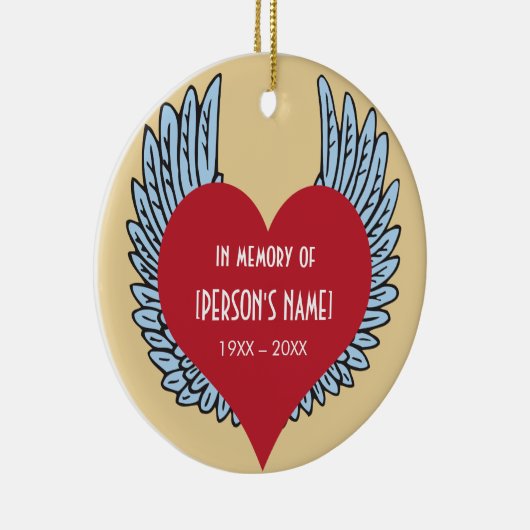 Hart met ringen ter nagedachtenis van keramisch ornament (Rechts)