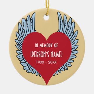 Hart met ringen ter nagedachtenis van keramisch ornament