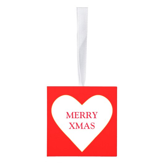 Hart met schattige elf en engelenkerst decoratie (Rechts)