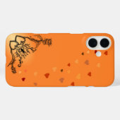 Hart met ventilator en vlinder Case-Mate iPhone case (Achterkant (horizontaal))