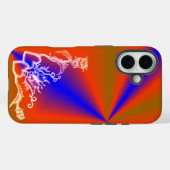 Hart met ventilator en vlinder Case-Mate iPhone case (Achterkant (horizontaal))