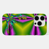 Hart met ventilator en vlinder Case-Mate iPhone case (Achterkant (horizontaal))