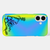 Hart met ventilator en vlinder Case-Mate iPhone case (Achterkant (horizontaal))