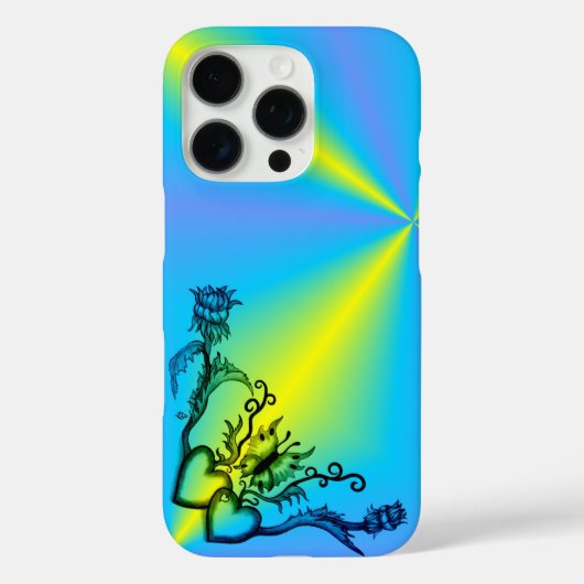 Hart met ventilator en vlinder Case-Mate iPhone case (Achterkant)