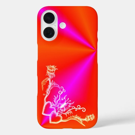 Hart met ventilator en vlinder Case-Mate iPhone case (Achterkant)