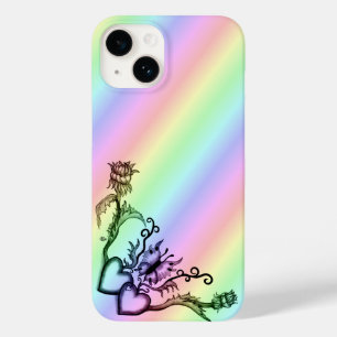 Hart met ventilator en vlinder Case-Mate iPhone 14 hoesje