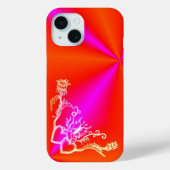 Hart met ventilator en vlinder Case-Mate iPhone case (Achterkant)