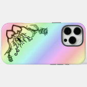 Hart met ventilator en vlinder Case-Mate iPhone case (Achterkant (horizontaal))