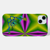 Hart met ventilator en vlinder Case-Mate iPhone case (Achterkant (horizontaal))