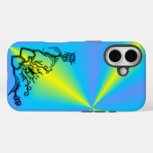 Hart met ventilator en vlinder Case-Mate iPhone case (Achterkant (horizontaal))