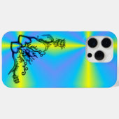 Hart met ventilator en vlinder Case-Mate iPhone case (Achterkant (horizontaal))
