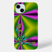 Hart met ventilator en vlinder Case-Mate iPhone case (Achterkant)