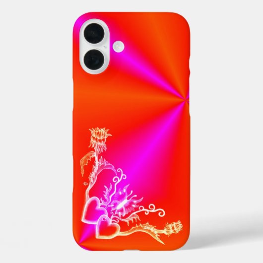 Hart met ventilator en vlinder Case-Mate iPhone case (Achterkant)