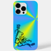 Hart met ventilator en vlinder Case-Mate iPhone case (Achterkant)