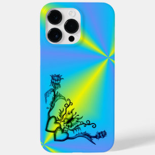 Hart met ventilator en vlinder Case-Mate iPhone 14 pro max hoesje