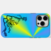 Hart met ventilator en vlinder Case-Mate iPhone case (Achterkant (horizontaal))