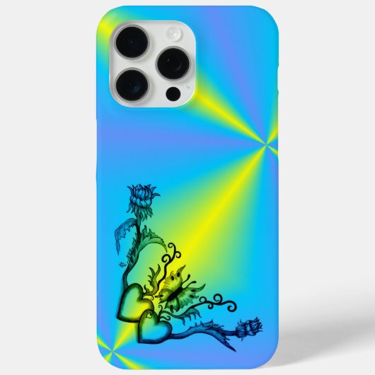 Hart met ventilator en vlinder Case-Mate iPhone case (Achterkant)