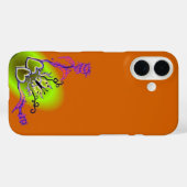 Hart met ventilator en vlinder Case-Mate iPhone case (Achterkant (horizontaal))