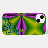 Hart met ventilator en vlinder Case-Mate iPhone case (Achterkant (horizontaal))