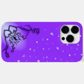 Hart met ventilator en vlinder Case-Mate iPhone case (Achterkant (horizontaal))