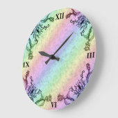 Hart met ventilator en vlinder grote klok (Hoek)