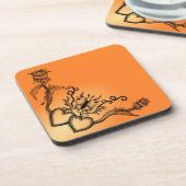 Hart met ventilator en vlinder onderzetter (Linkerzijde)