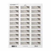 Hart met vleugels etiket (Full Sheet)