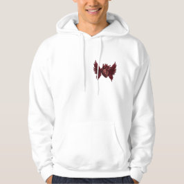hart met vleugels hoodie