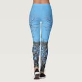 hart met vleugels leggings (Achterkant)