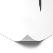 hart met vleugels poster (Hoek)