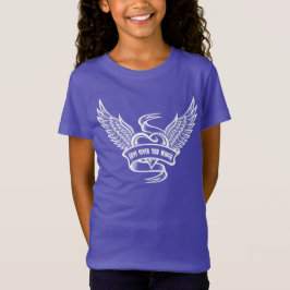  hart met vleugels t-shirt