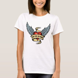  hart met vleugels t-shirt