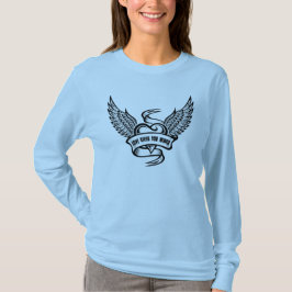  hart met vleugels t-shirt