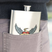  hart met wings, liefde geeft je wonden flacon (Voorbeeld)