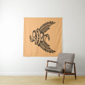 hart met wings, liefde geeft je wonden wandkleed (In Situ (horizontaal))