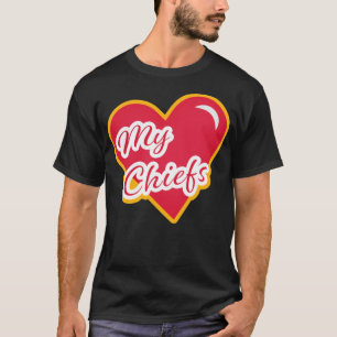 Hart Mijn Kansas City Chiefs T-shirt