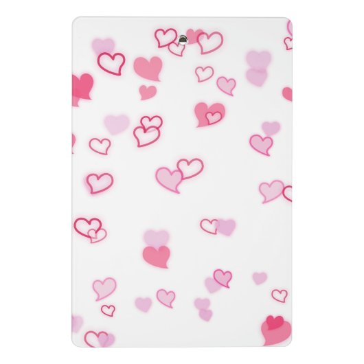 hart mini klembord (Achterkant)