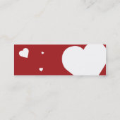 Hart Mini Visitekaartje (Achterkant)