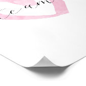 Hart Modern Decor Valentijnse Posters Cadeau Kunst (Hoek)