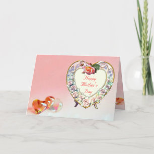 Hart Moederdag Kaart