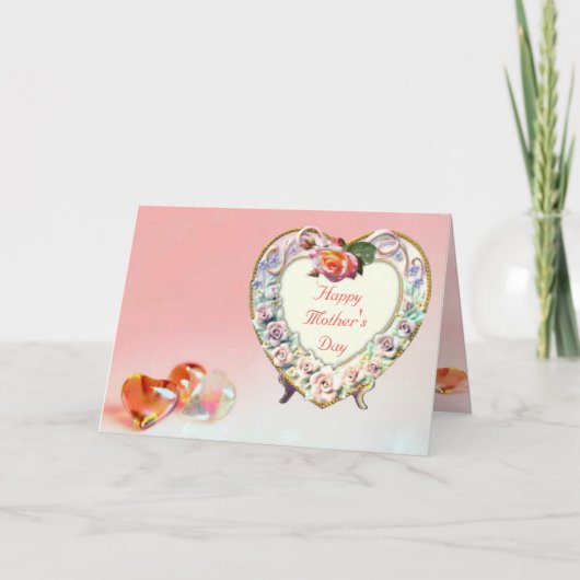 Hart Moederdag Kaart (Voorkant)