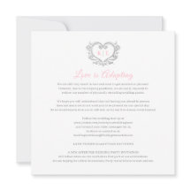 Hart monogram live stream bruiloft liefde aanpasse