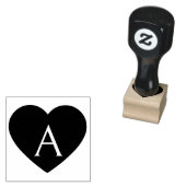 Hart Monogram Stempel (Gestempeld)