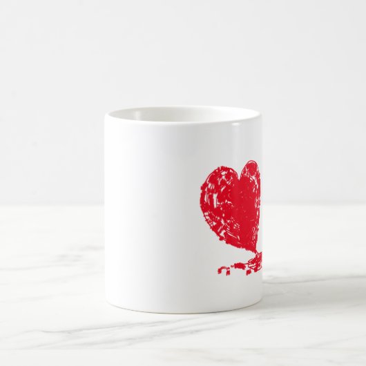 hart morph cup magische mok (Center)