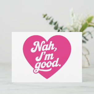 Hart Nah Het Gaat Goed Anti Valentijnsdag Single B Feestdagenkaart