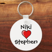hart, Niki Stephen Sleutelhanger (Voorkant)