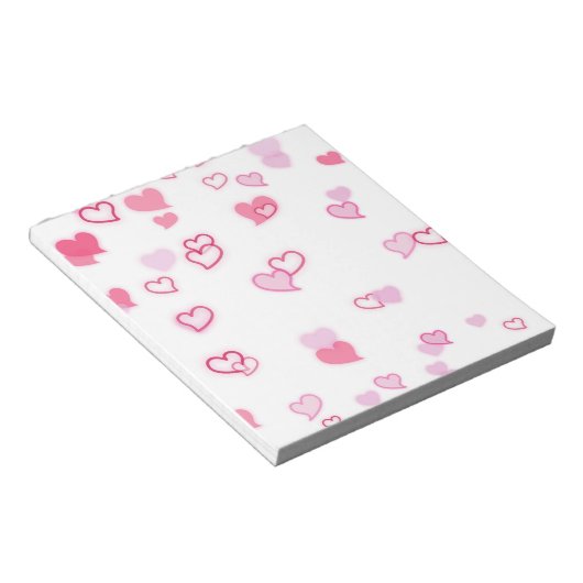 hart notitieblok (Schuin)