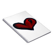 hart notitieboek (Rechterzijde)