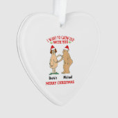 Hart Onament Gepersonaliseerd Ornament Oud Paar Op (voorkant)